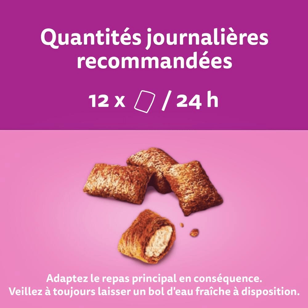 WHISKAS® Contrôle des Boules de Poils Friandises Pour Chat Adulte 50g - 4