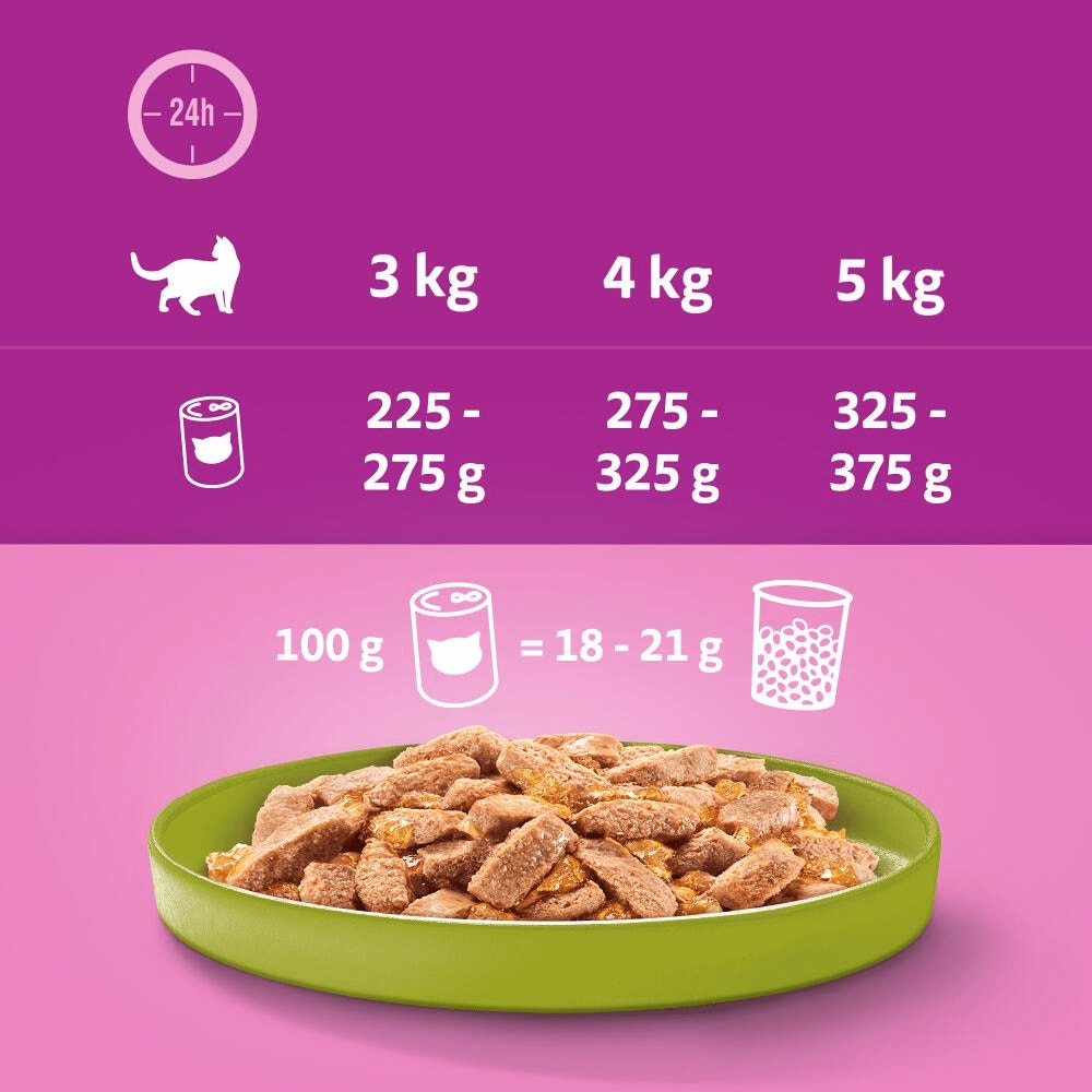 WHISKAS® La Carte Du Marché En Gelée Pour Chat Adulte 4 Variétés 4 x 390g - 3
