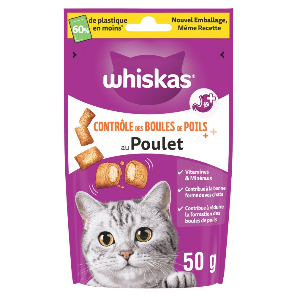 Contrôle des Boules de Poils Friandises Pour Chat Adulte