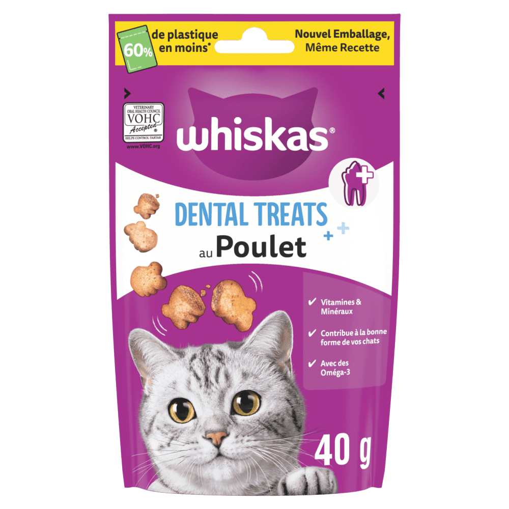 Dental Treats Au Poulet Friandises Pour Chat Adulte